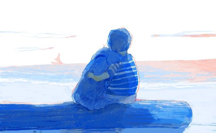 work♡イラスト、nice and warm
