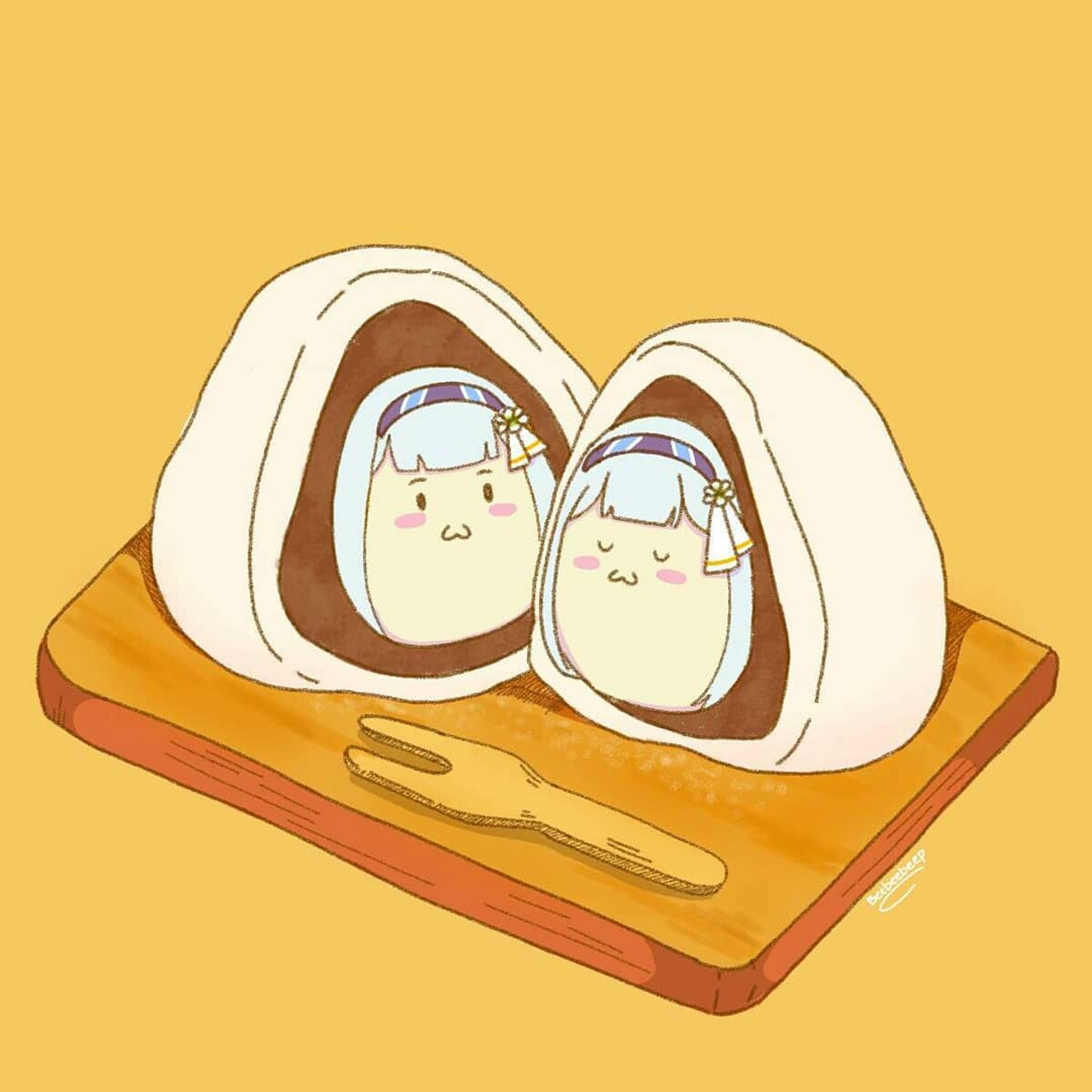 Yesterday chat stream is about food as usual and daifuku is the main
.
.
.
.
#illustration #digitalart #ViViD #vivid_virtual #food #vtuber-1