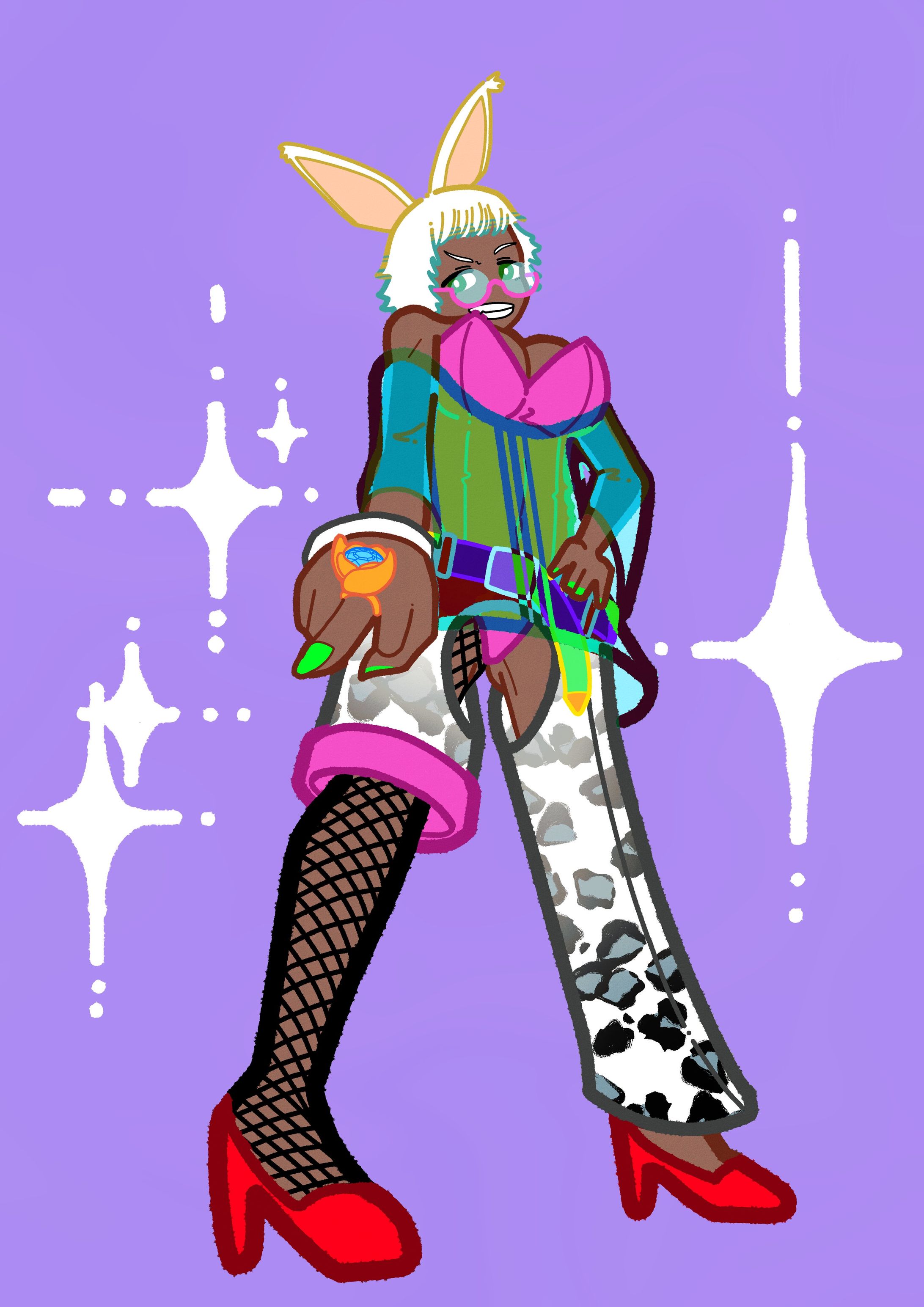 オリジナルキャラクター【🐰💍🌷】-1