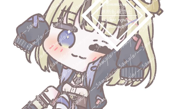 がらくたから生まれた子(お仕事絵)