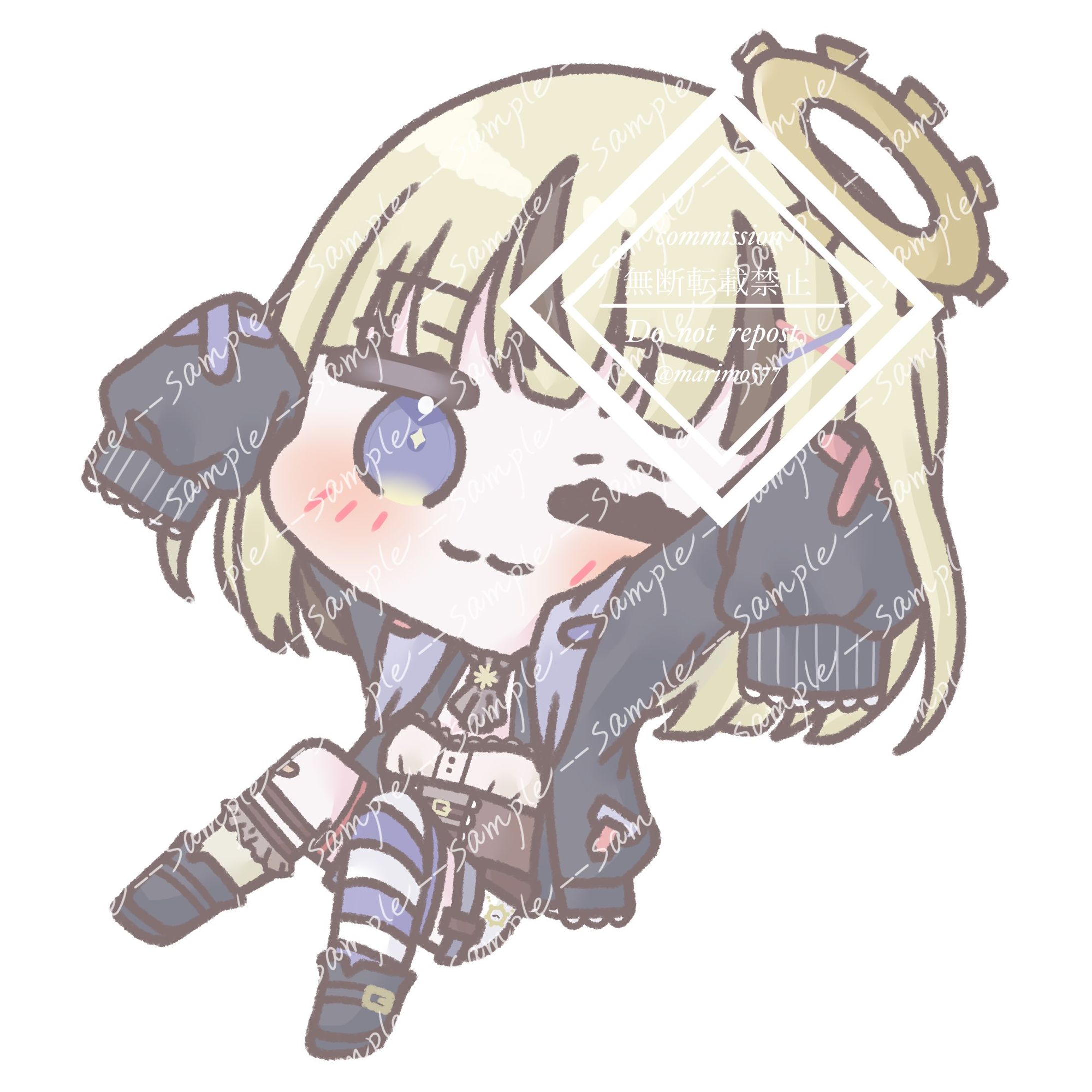 がらくたから生まれた子(お仕事絵)-1