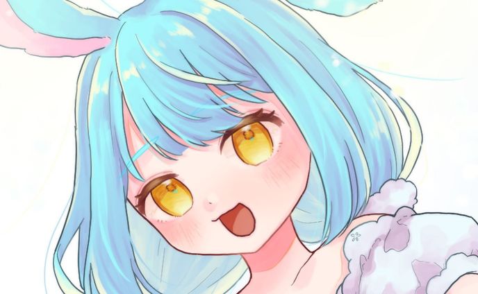ロボット、うさぎ