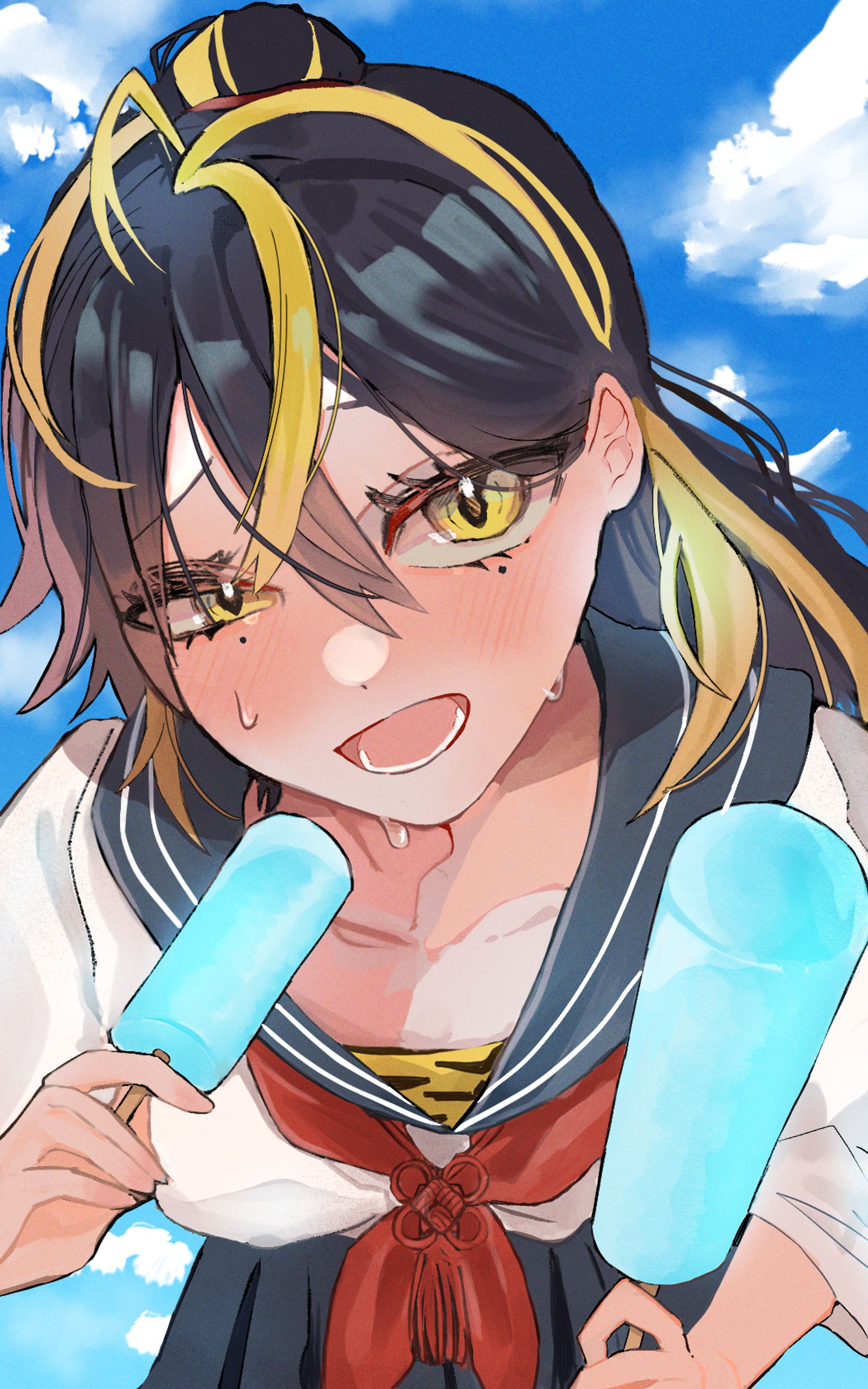 【お仕事】Razzプロダクション所属 三国れん様_ご依頼絵-1