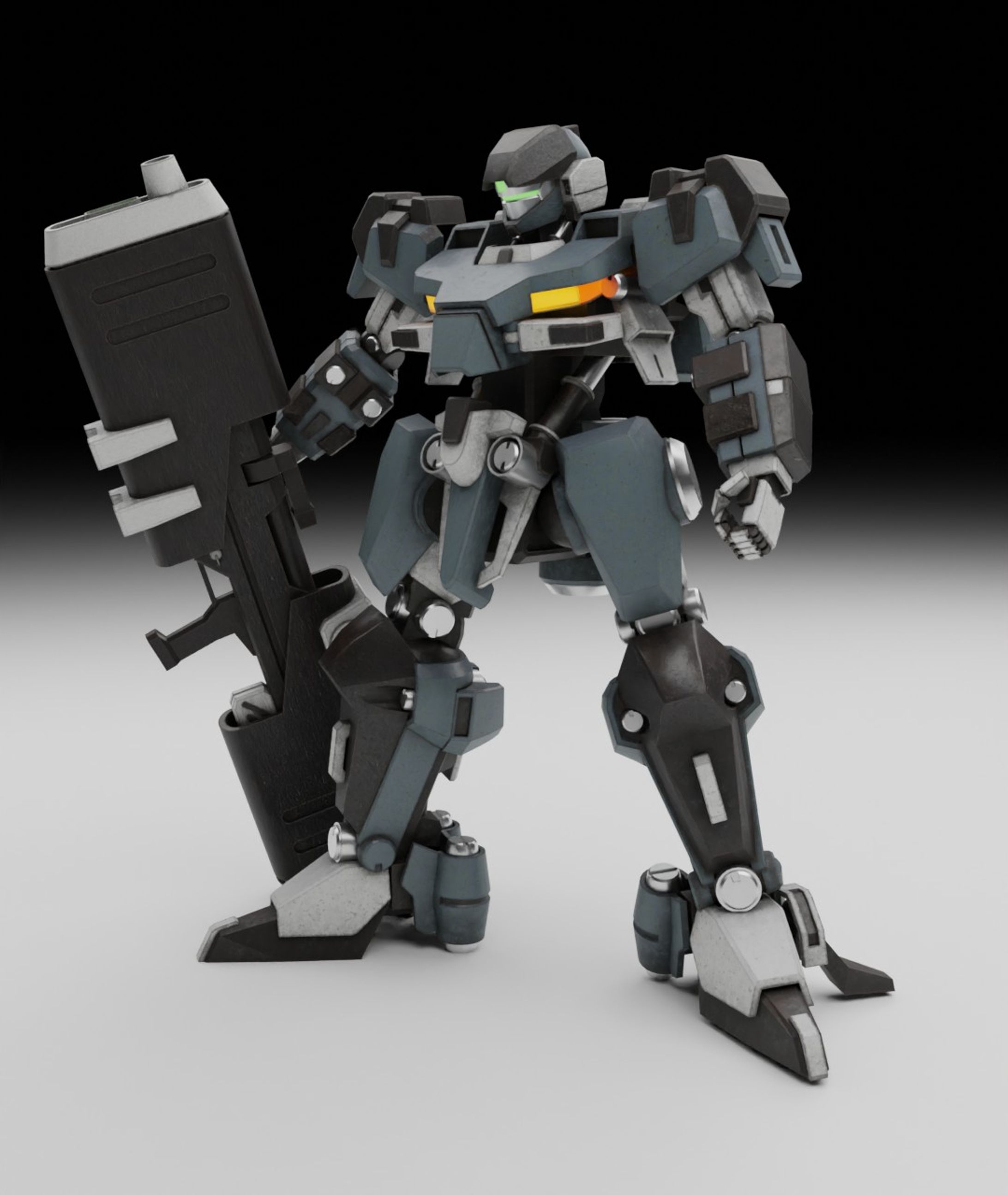 02 Blenderでオリジナルメカをモデリング-1