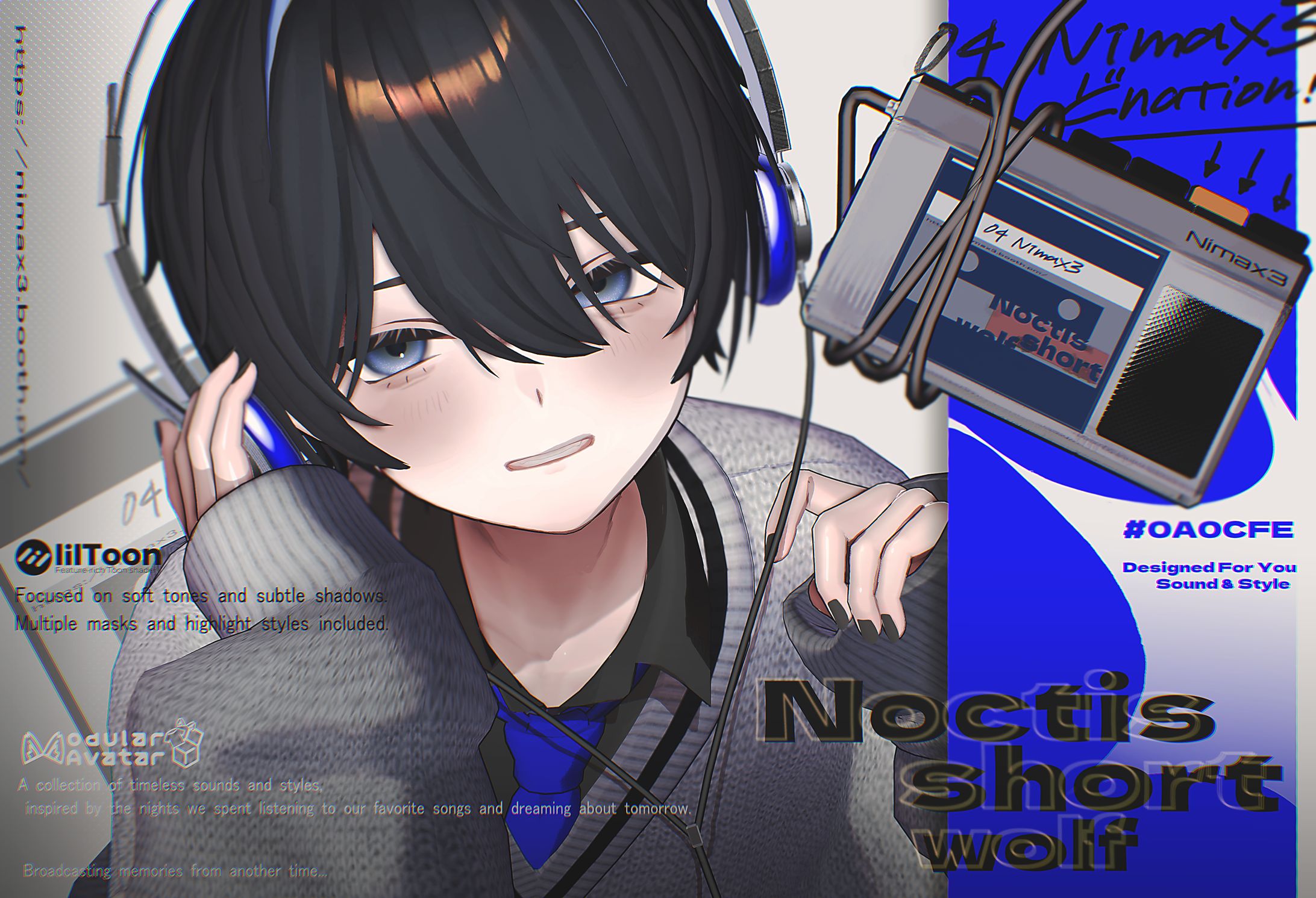 【サムネ作成】Noctis Short Wolf-1