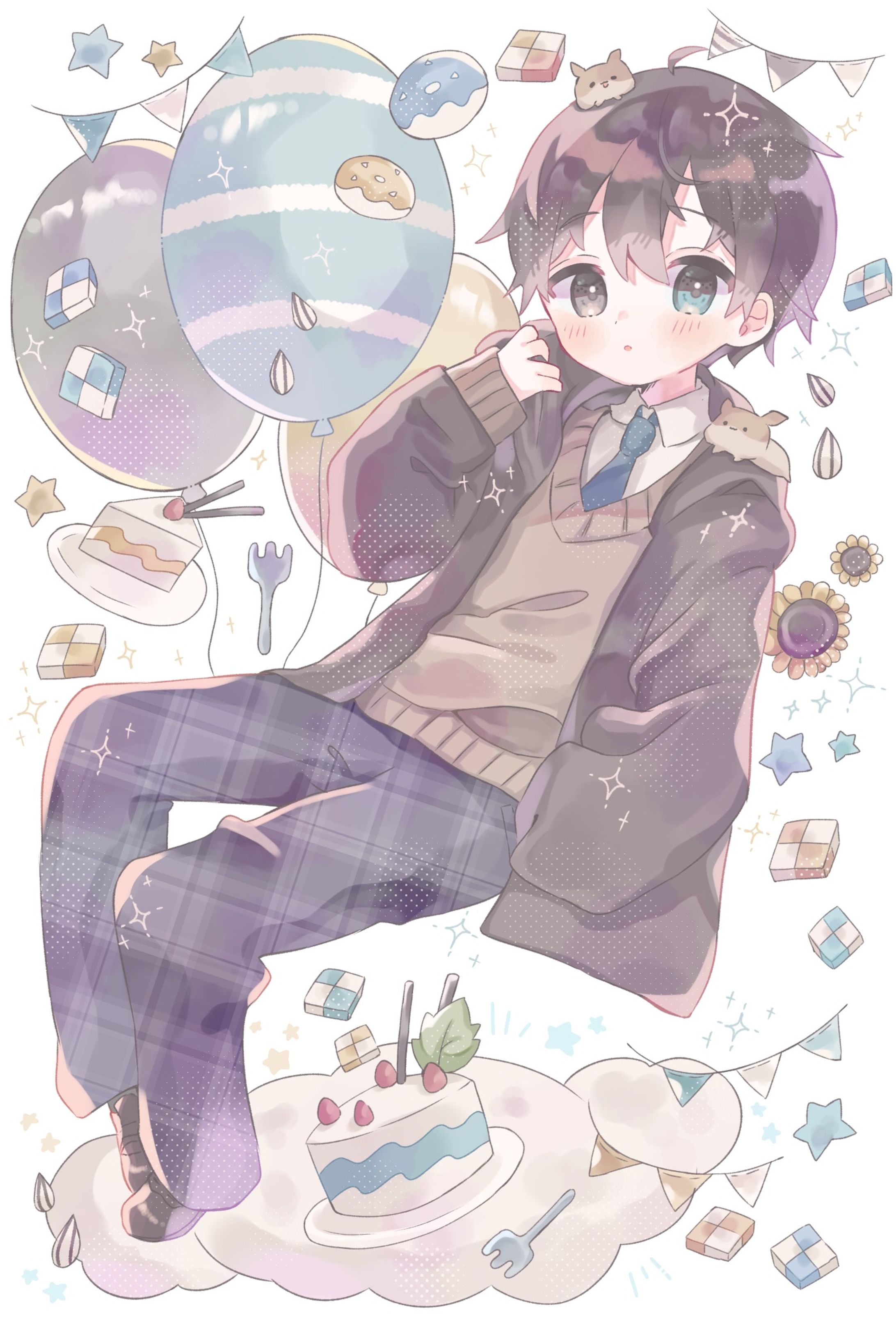 【お仕事】あむくん様 グッズ用イラスト-1