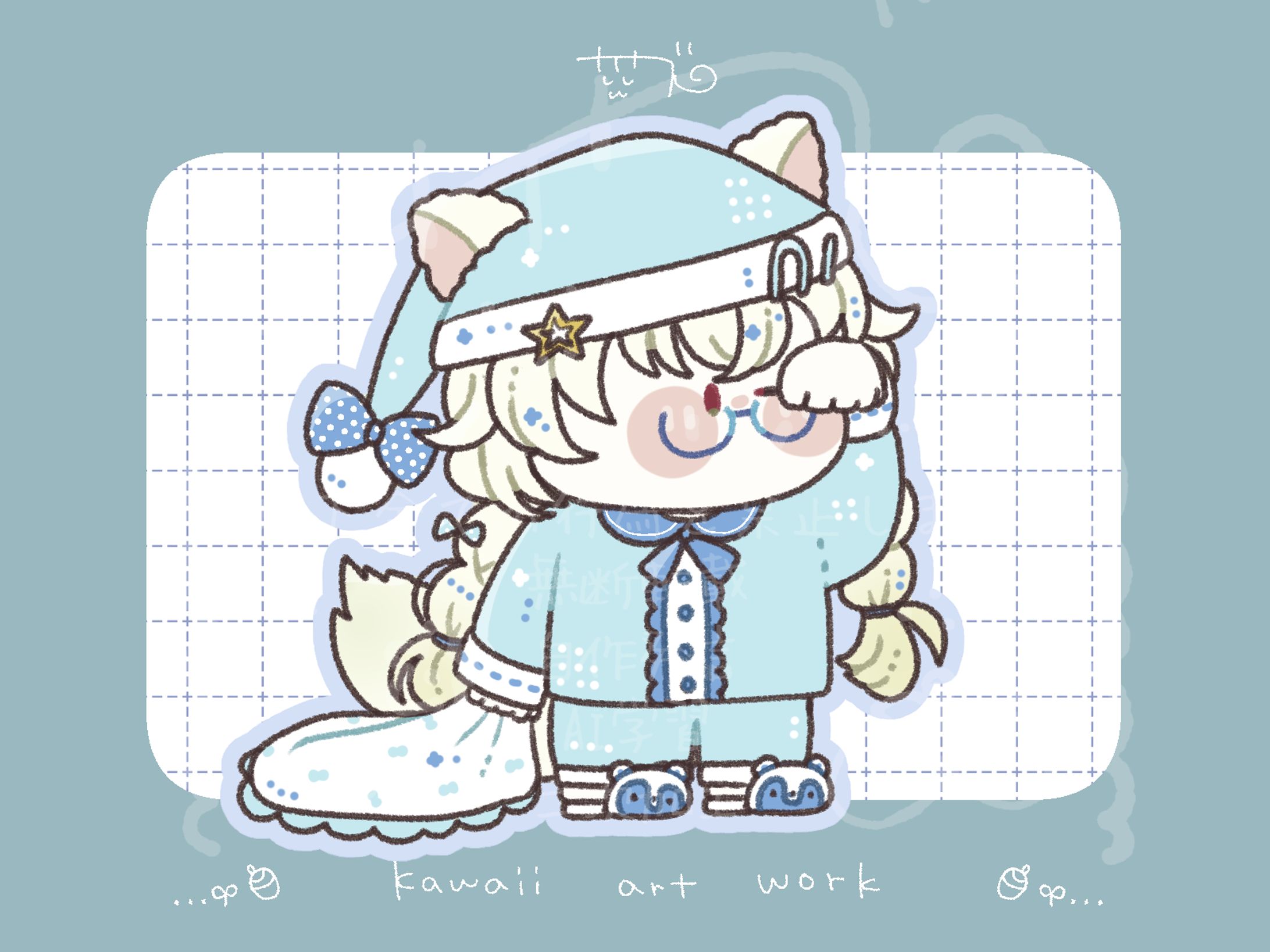 【ご依頼】量産SDイラスト/狸々尾ぽみ様-1