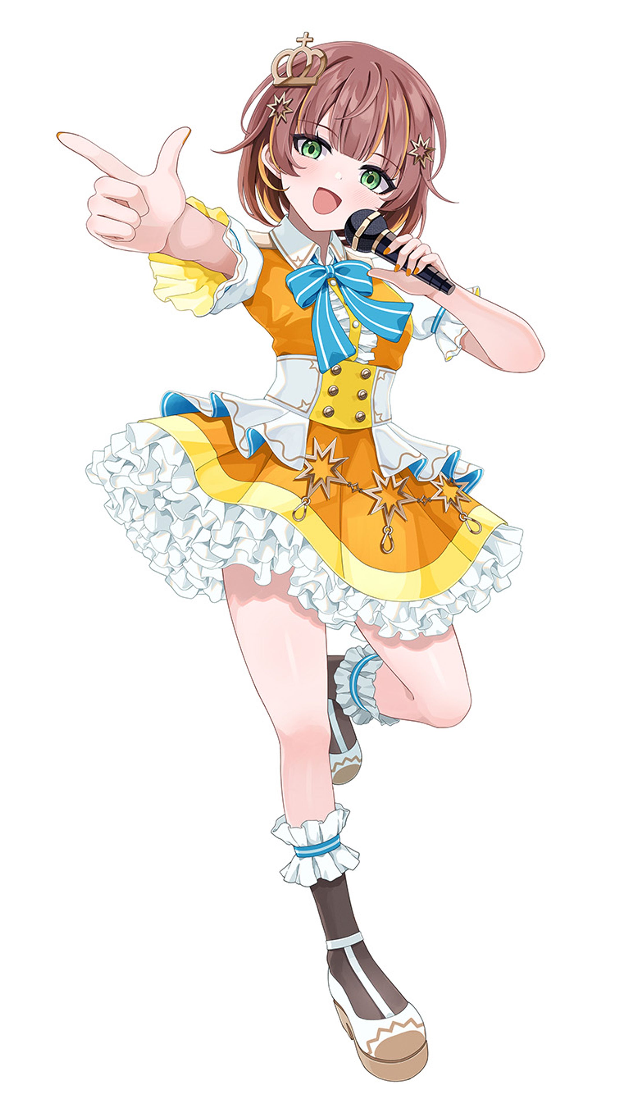 仲村芽衣子様「Shooting☆Heart」MV用イラスト-1