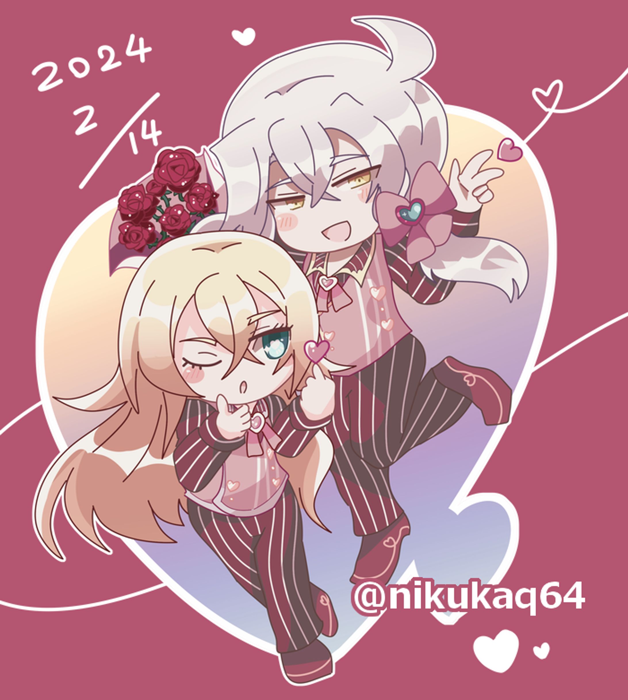 【自創作・うちよそ】キャラグッズイラスト-1