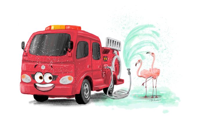 web、イラストレーション