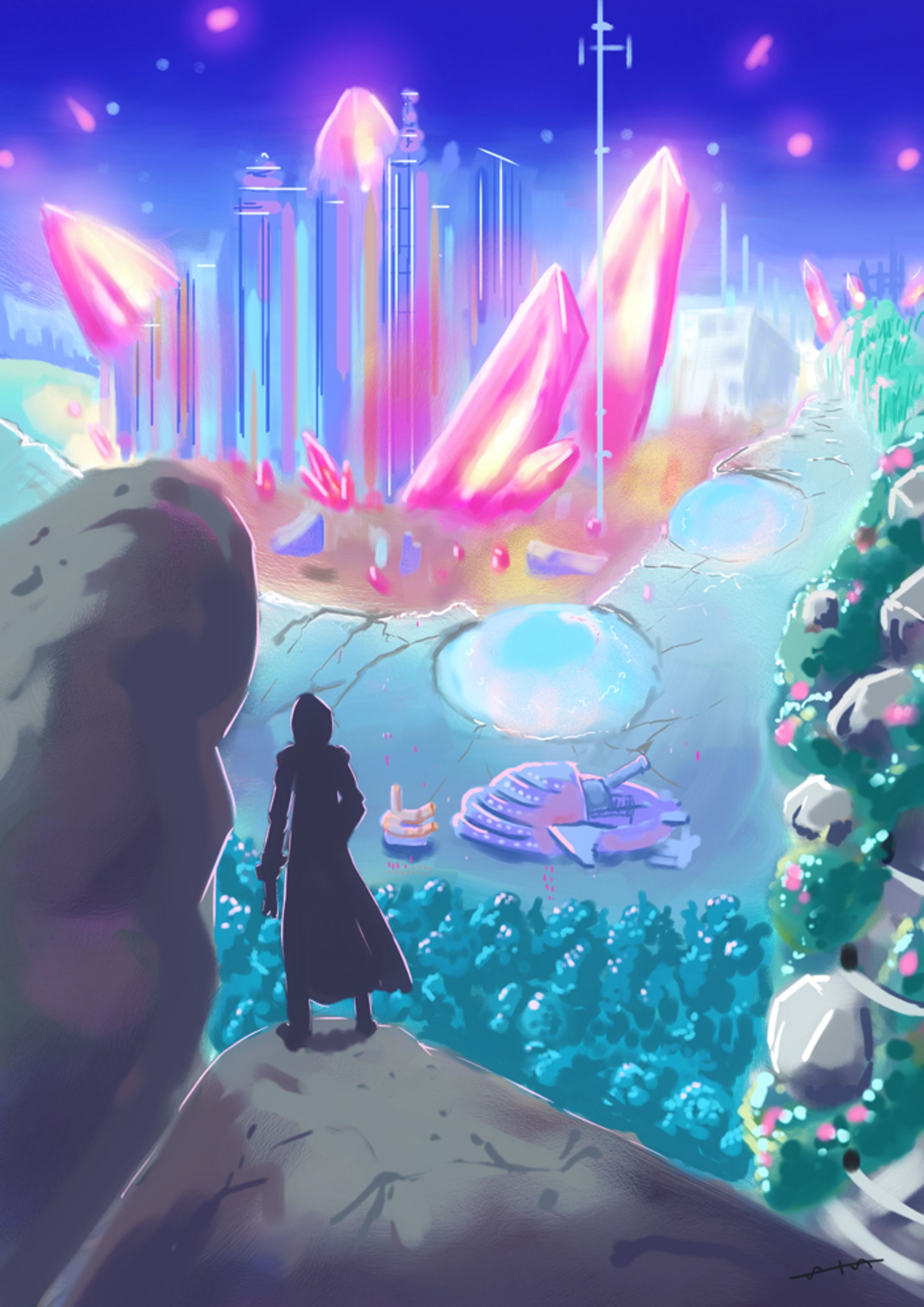 ファンタジーっぽい背景2-1