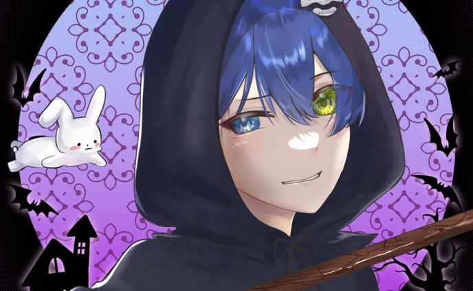 はにくろ様 ハロウィンキービジュアル