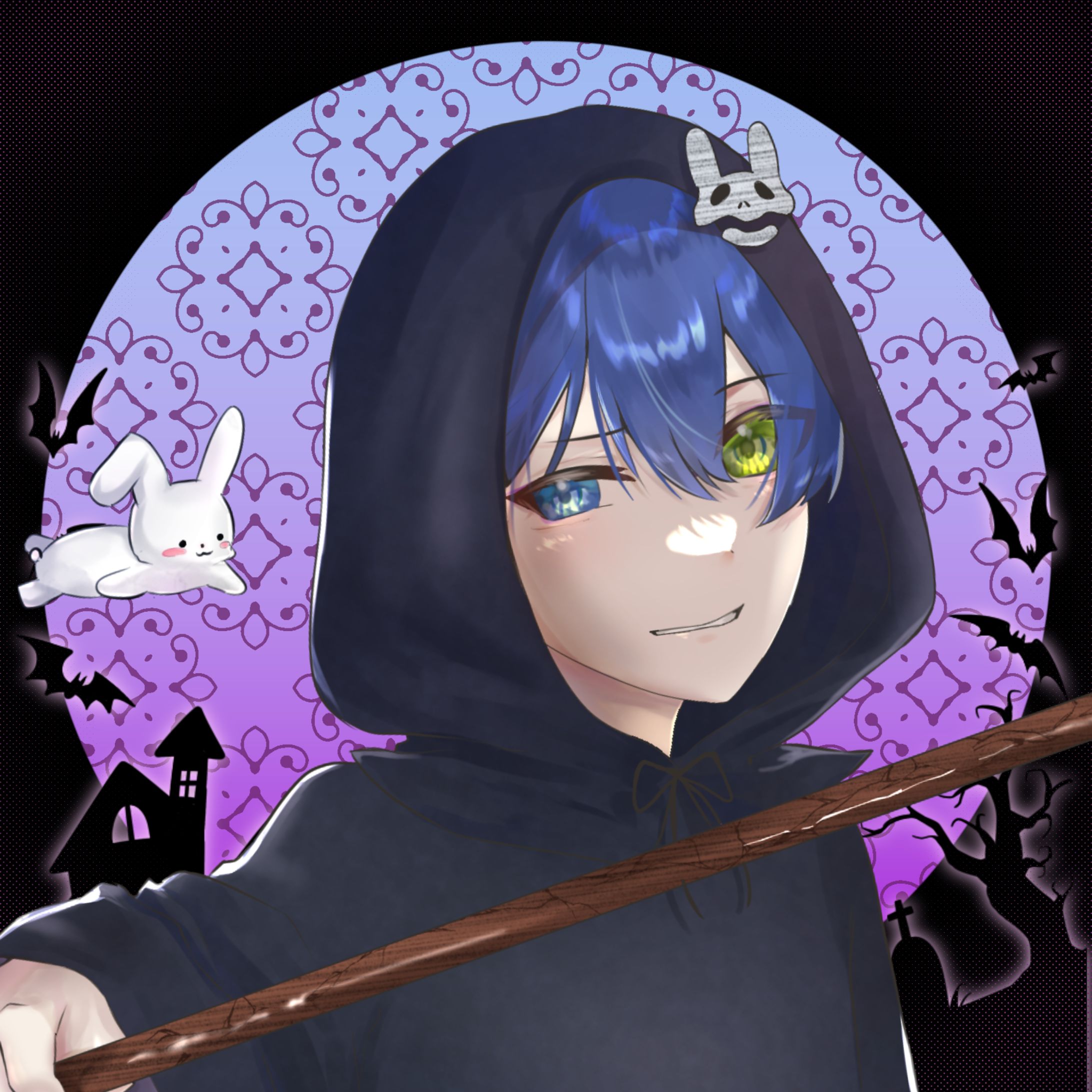 はにくろ様 ハロウィンキービジュアル-1