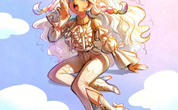 Cloudy girl