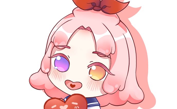 Mao with heart