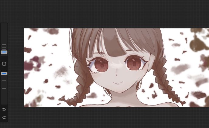 厚塗りイラスト