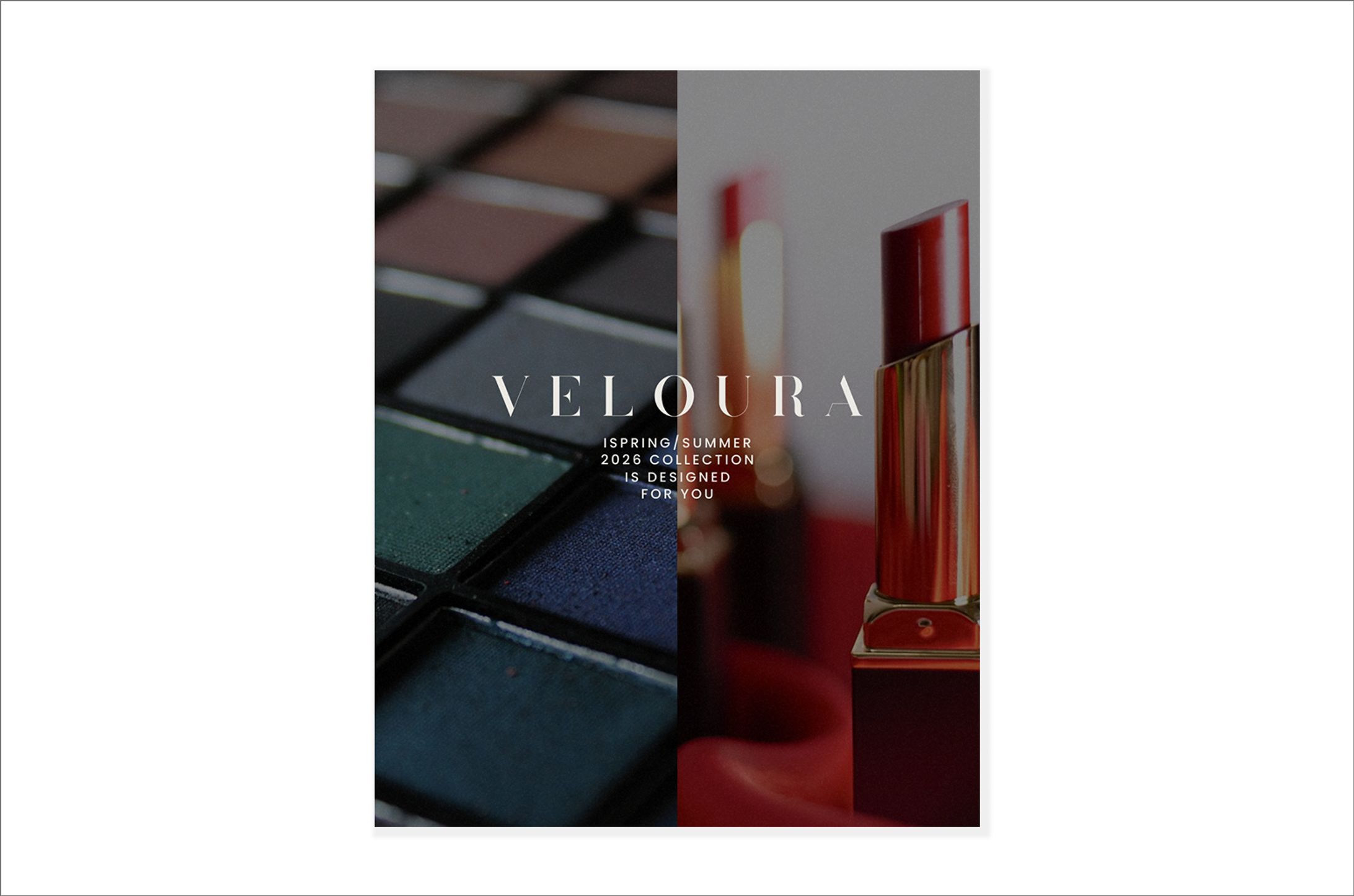 コスメブランドの広告デザイン-1