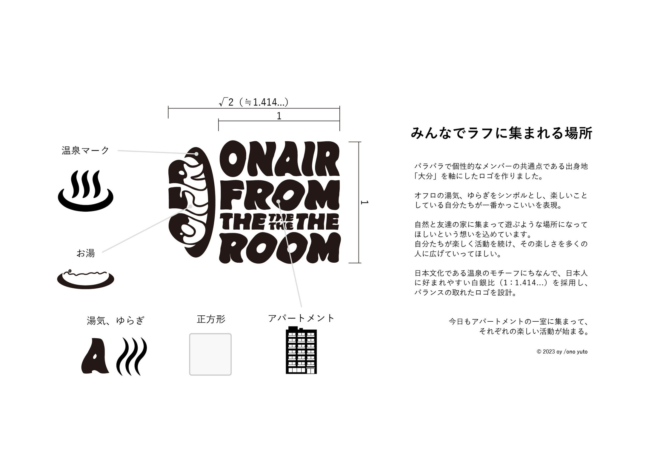 OFR（ON AIR FROM THE ROOM）ロゴデザイン-1
