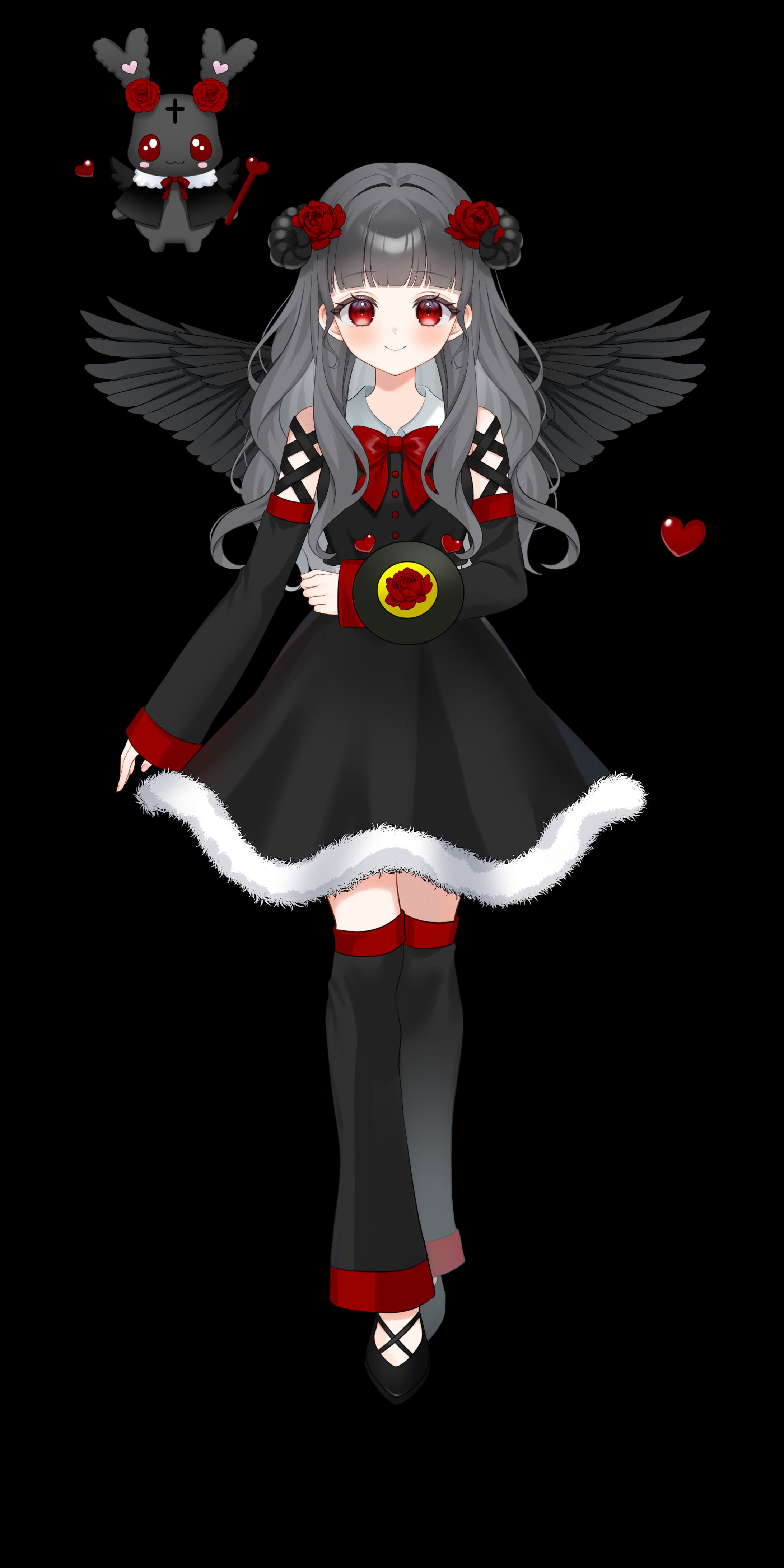 【Ⅴライバー】ロゼ シャーフ様　新衣装　立ち絵-1