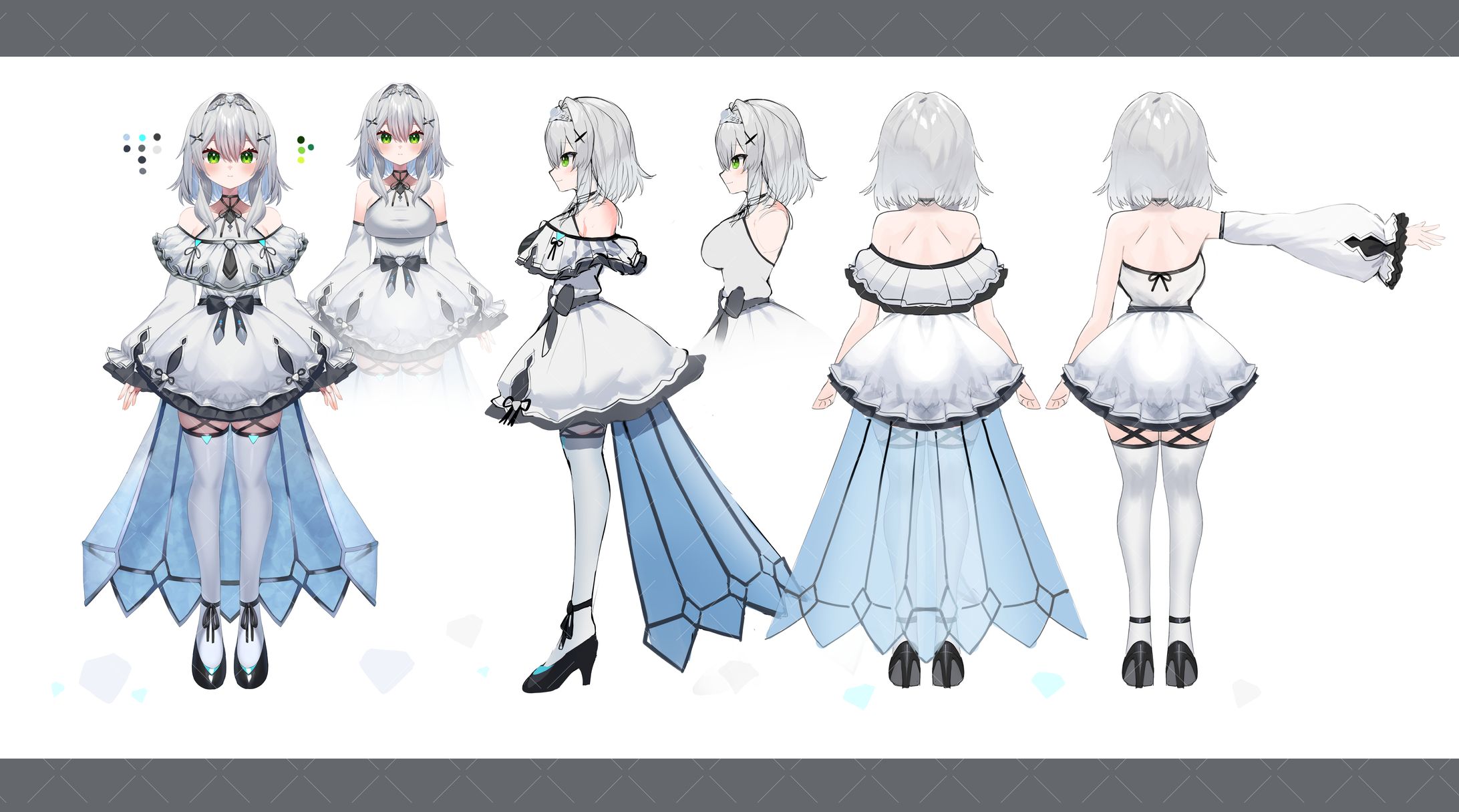 TwinkleColors様/天涼愛理 三面図-1