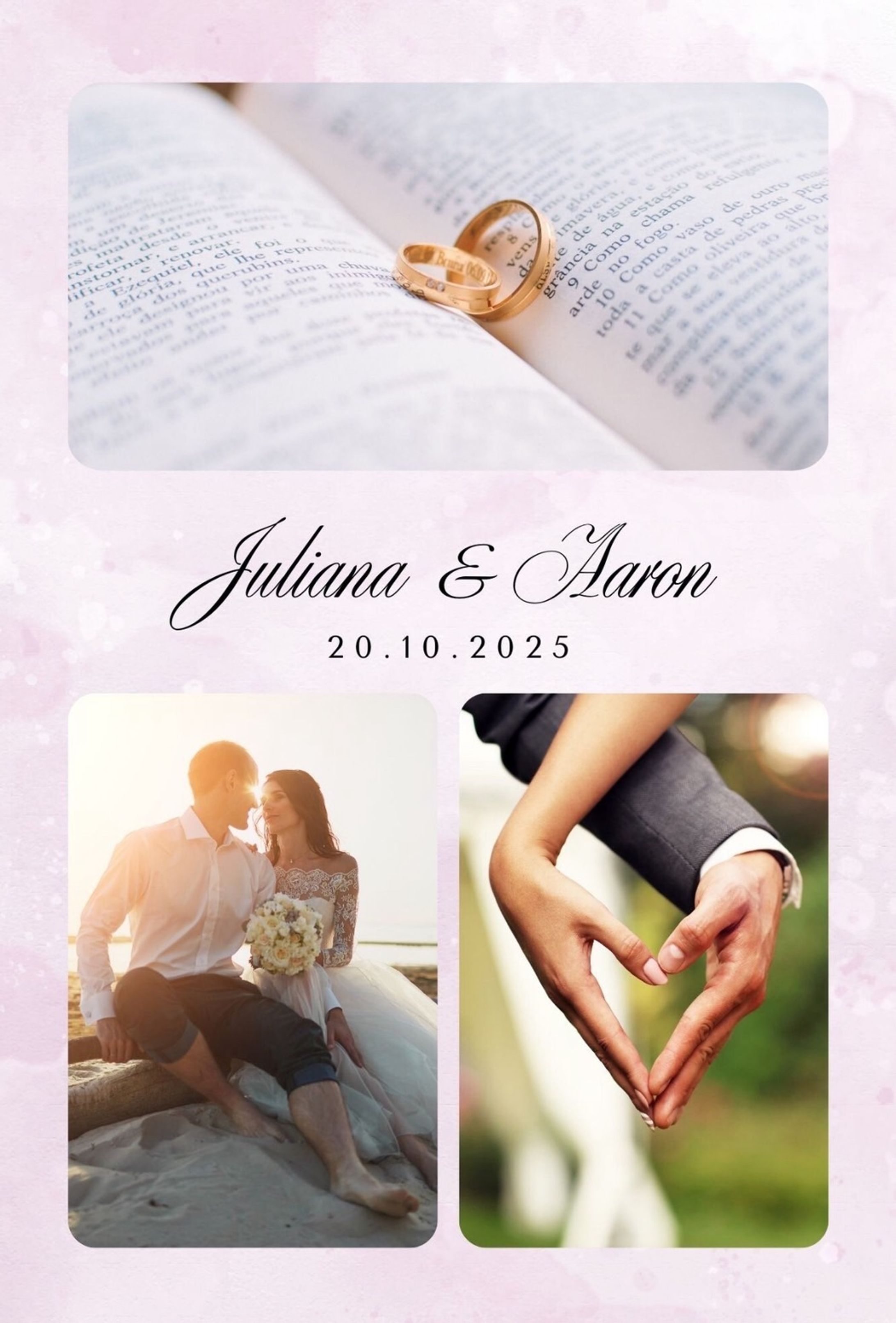 ウェルカムボード（ウェディング）②-1