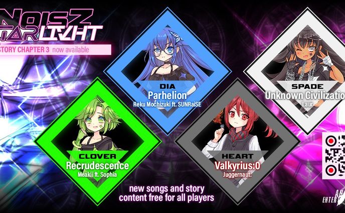 Anarch Entertainment様『NOISZ STΔRLIVHT』楽曲提供