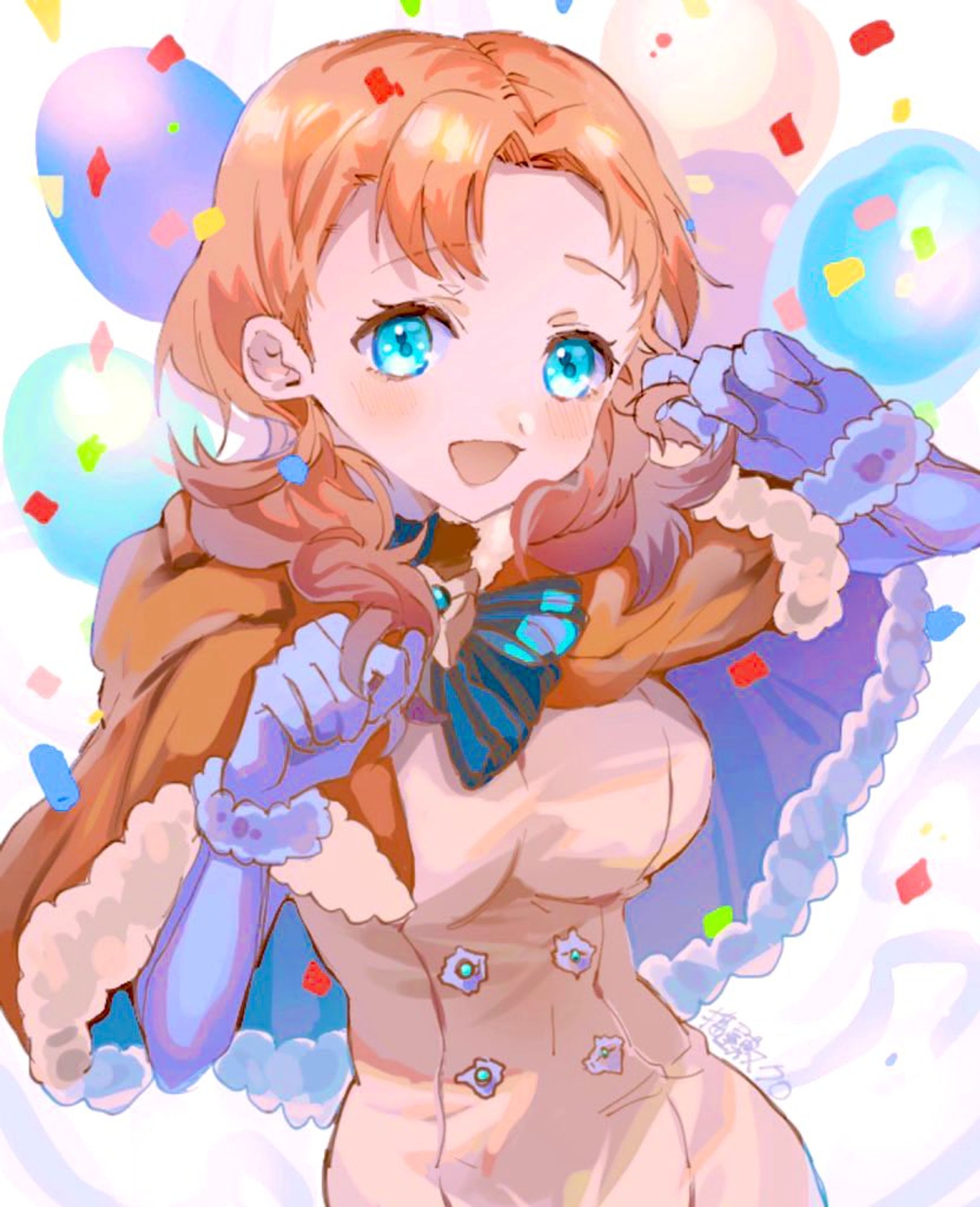 美少女系キャラクターのイラスト-1