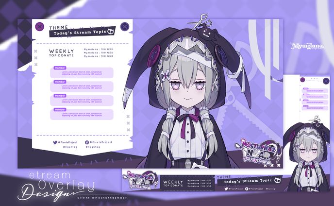   Nocturnaz Naar Stream Overlay