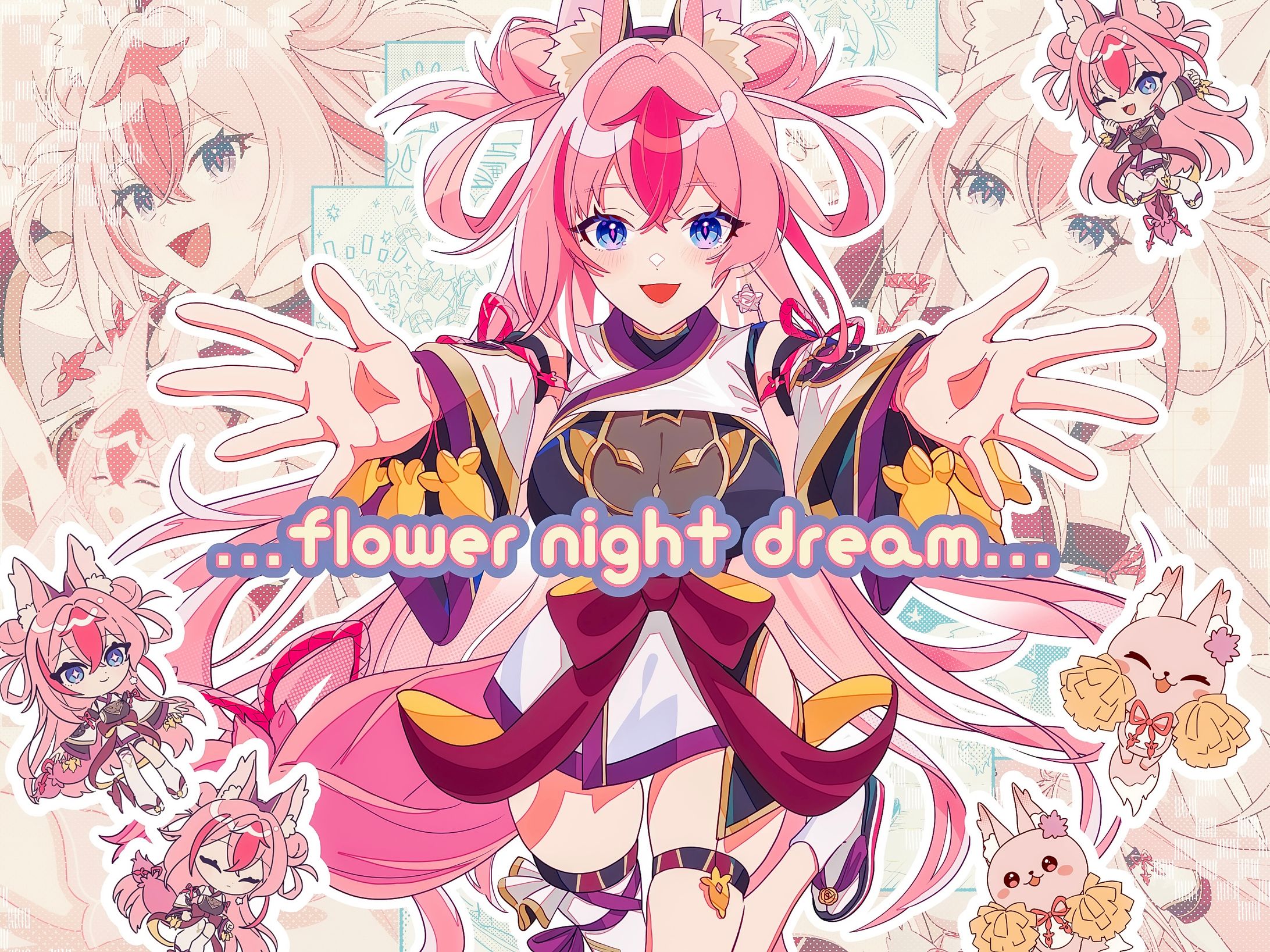 【オリジナル曲】...flower night dream...【Vtuber/花代乃メノラ】-1