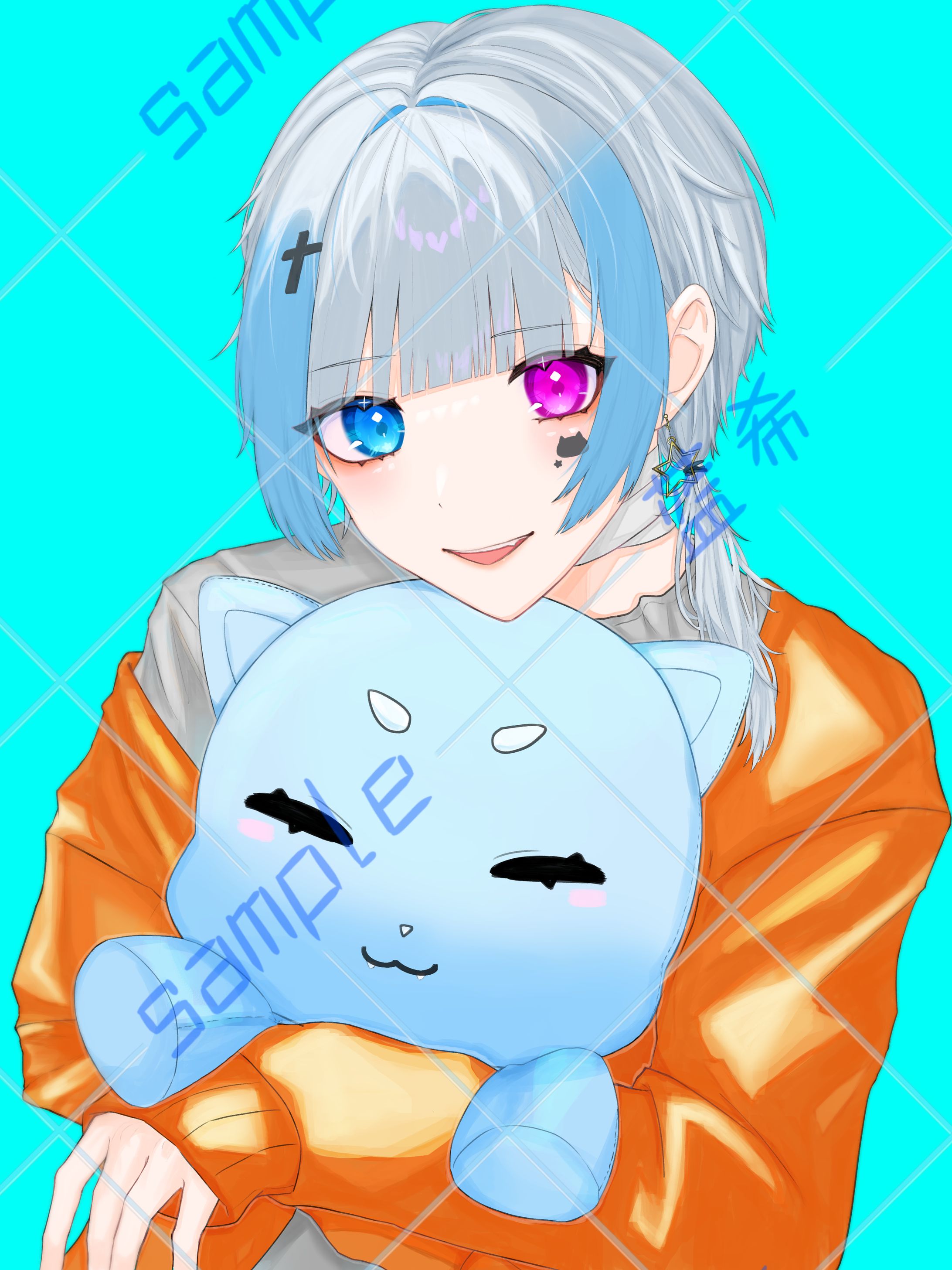 【work】そらみあ。様 生誕イラスト-1