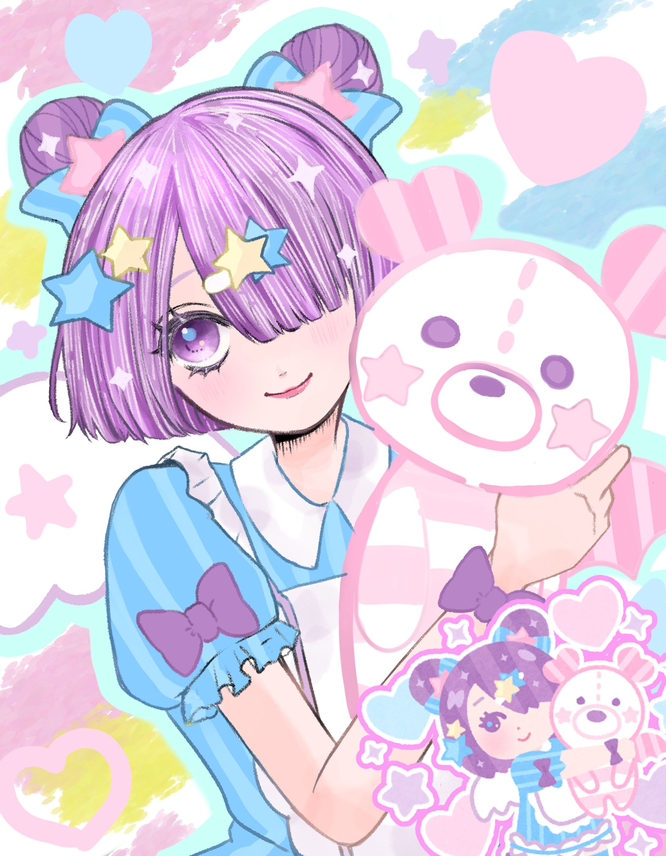 いらすとやチャレンジ／ゆめかわ-1