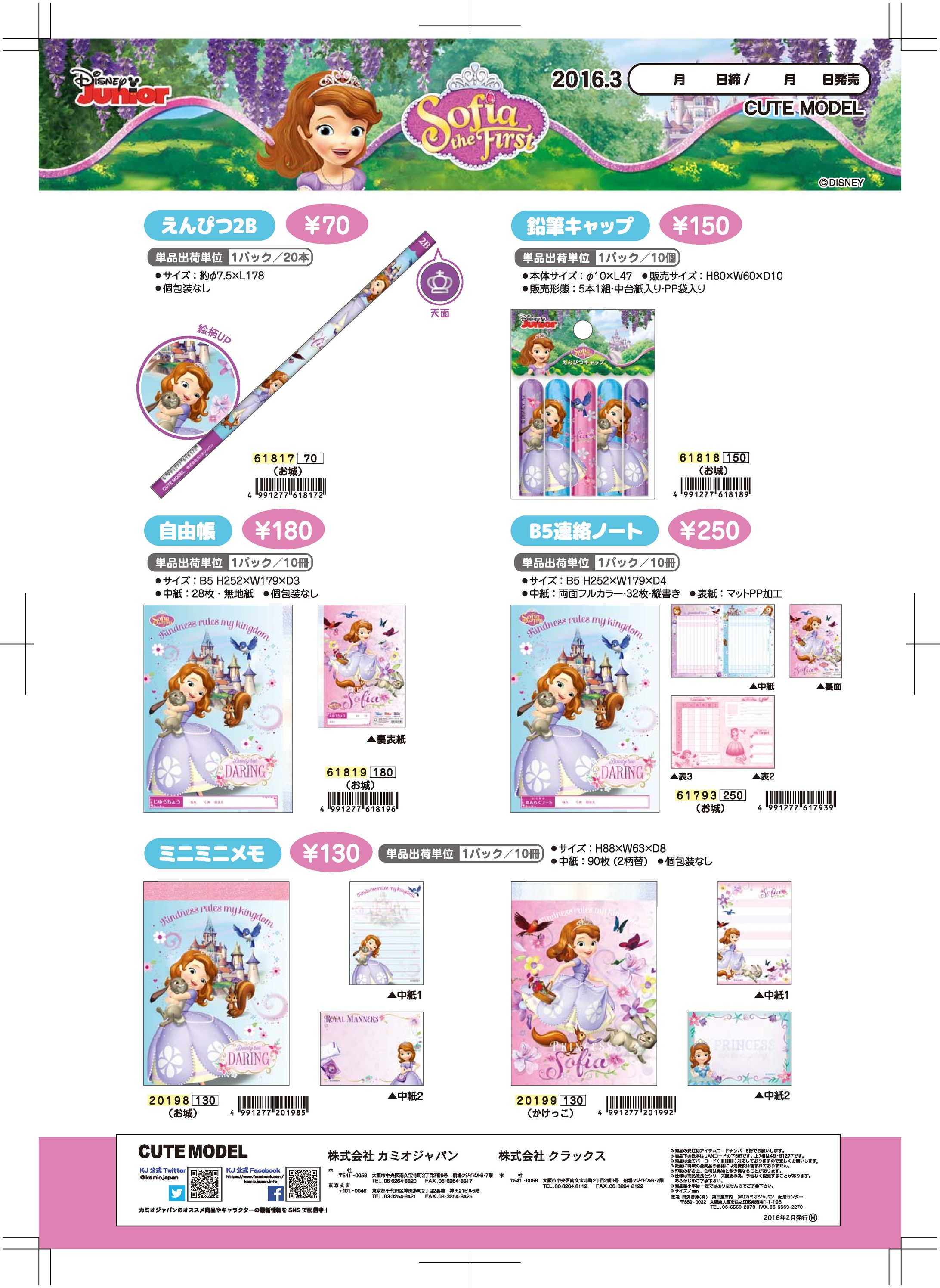 1603 CUTEMODEL CM小さなプリンセスソフィア-1