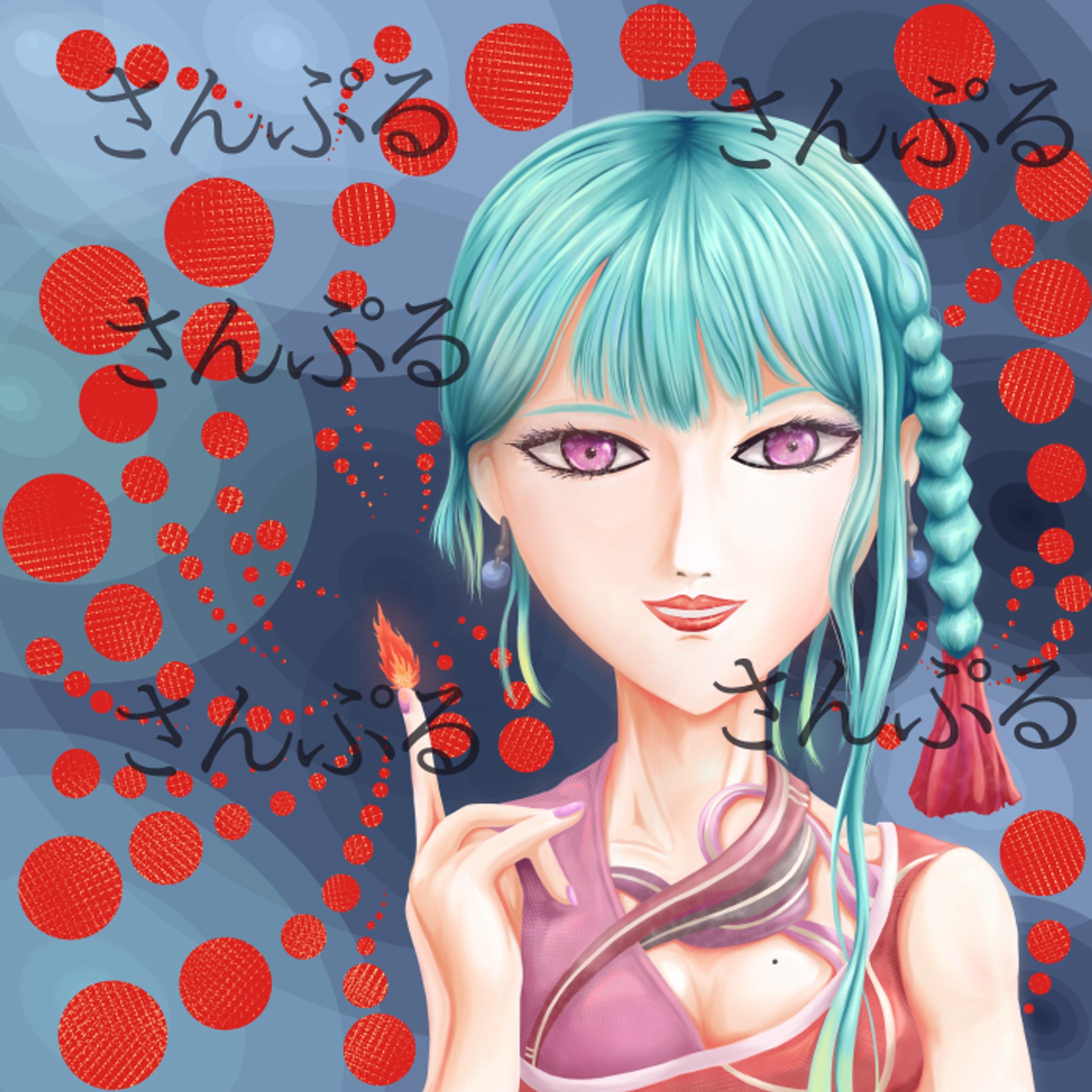 アイコン一枚絵　サンプル-1