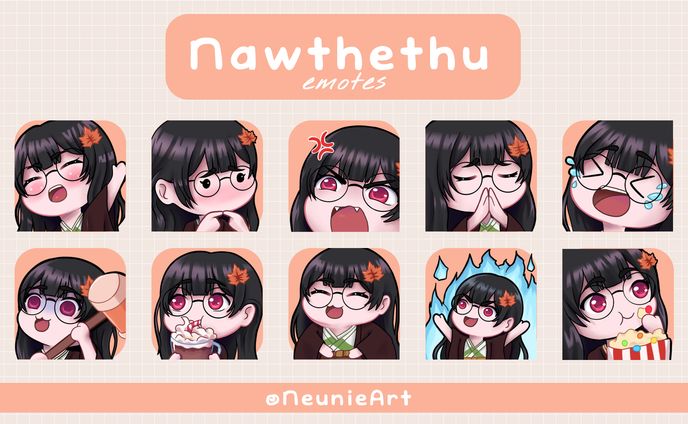 Nawthetu emotes