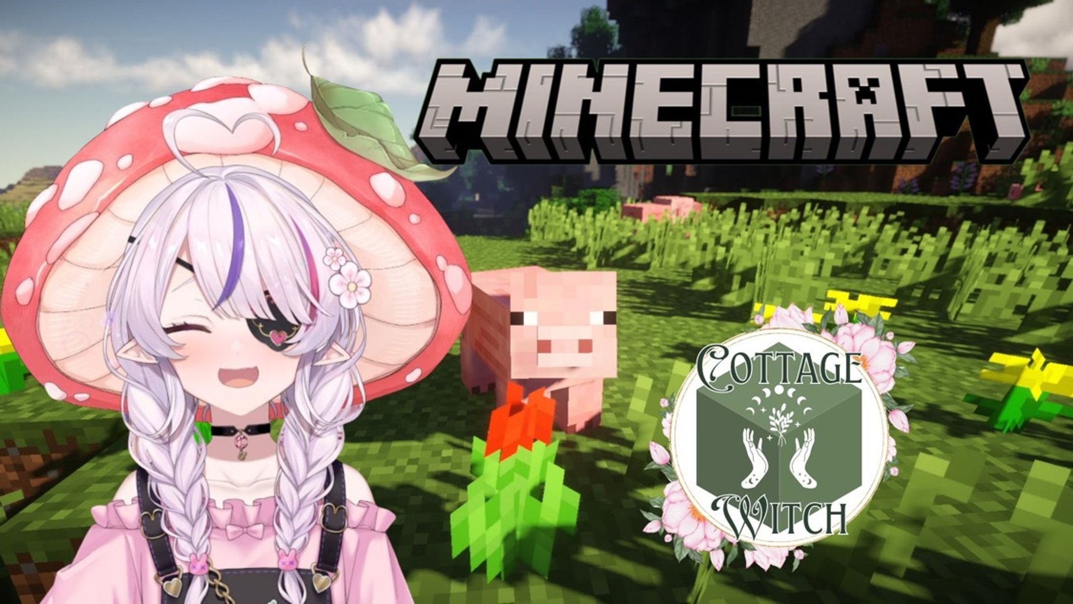 【サムネ作成】NIJISANJI_EN MariaMarionette様 Minecraft-1