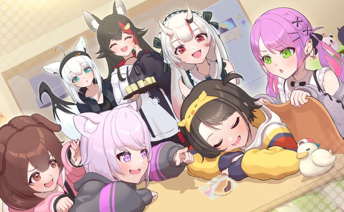 【ファンアート】ゆっくり休めスバちゃん🍵