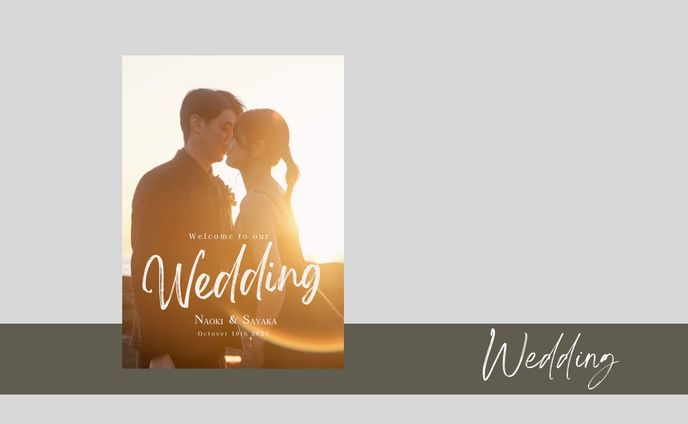 結婚式　ウェルカムボード