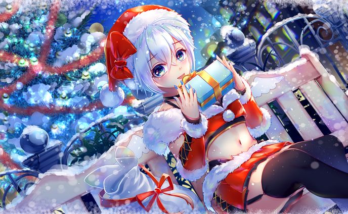 2021.12.6　誕生日サンタ衣装