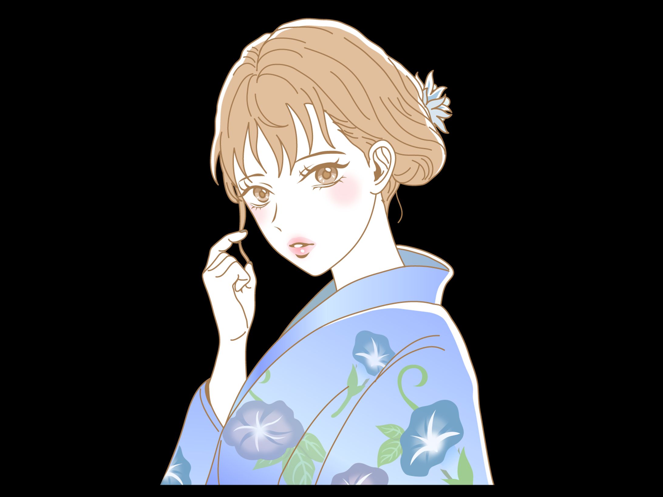 浴衣女子-1