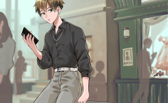 待ち合わせ。