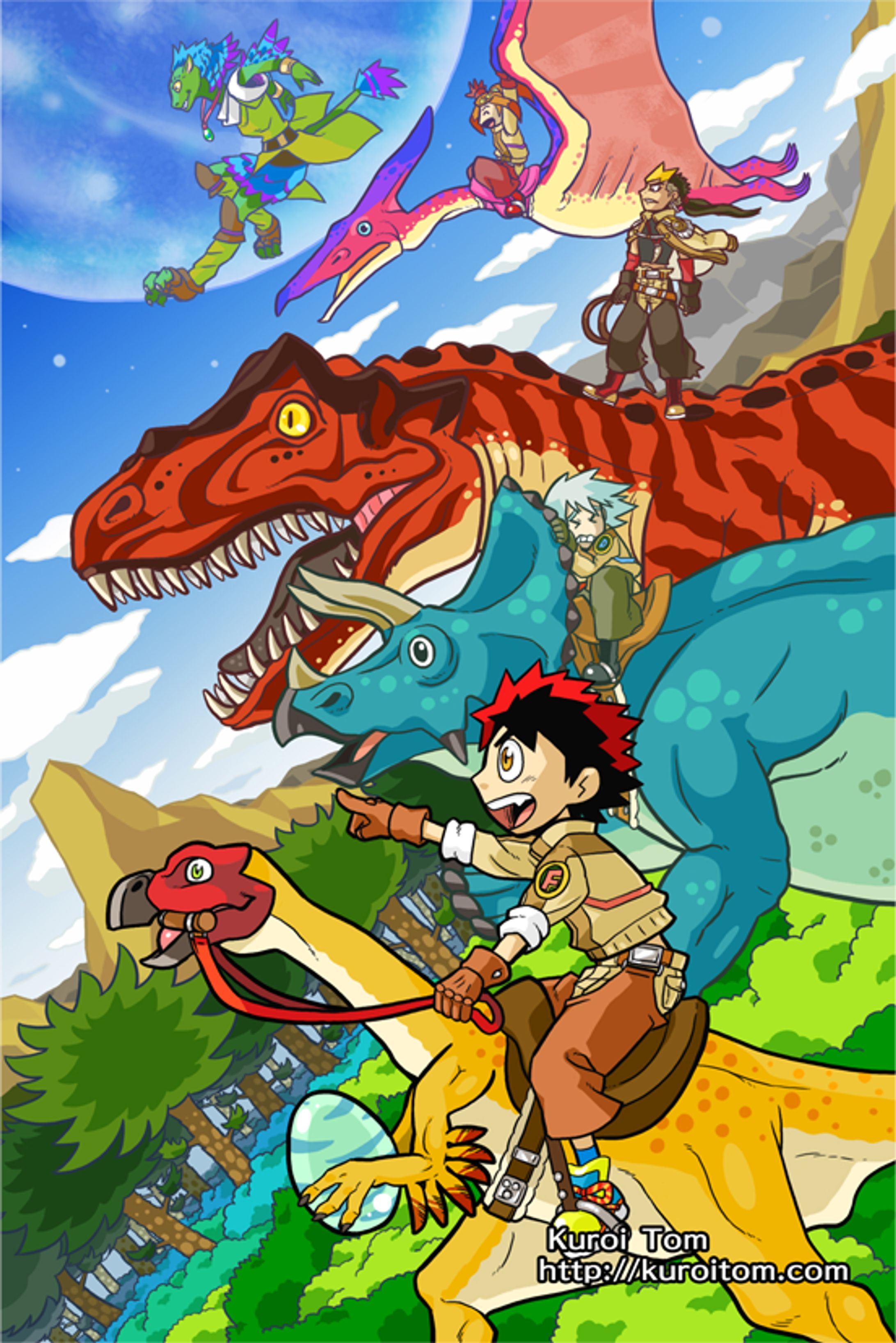 Ride on Dinosaurs-1