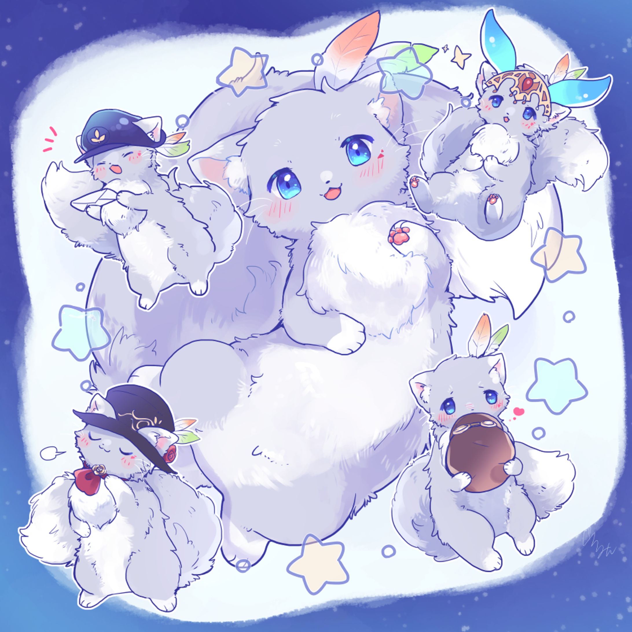 skeb OCイラスト作品04-1