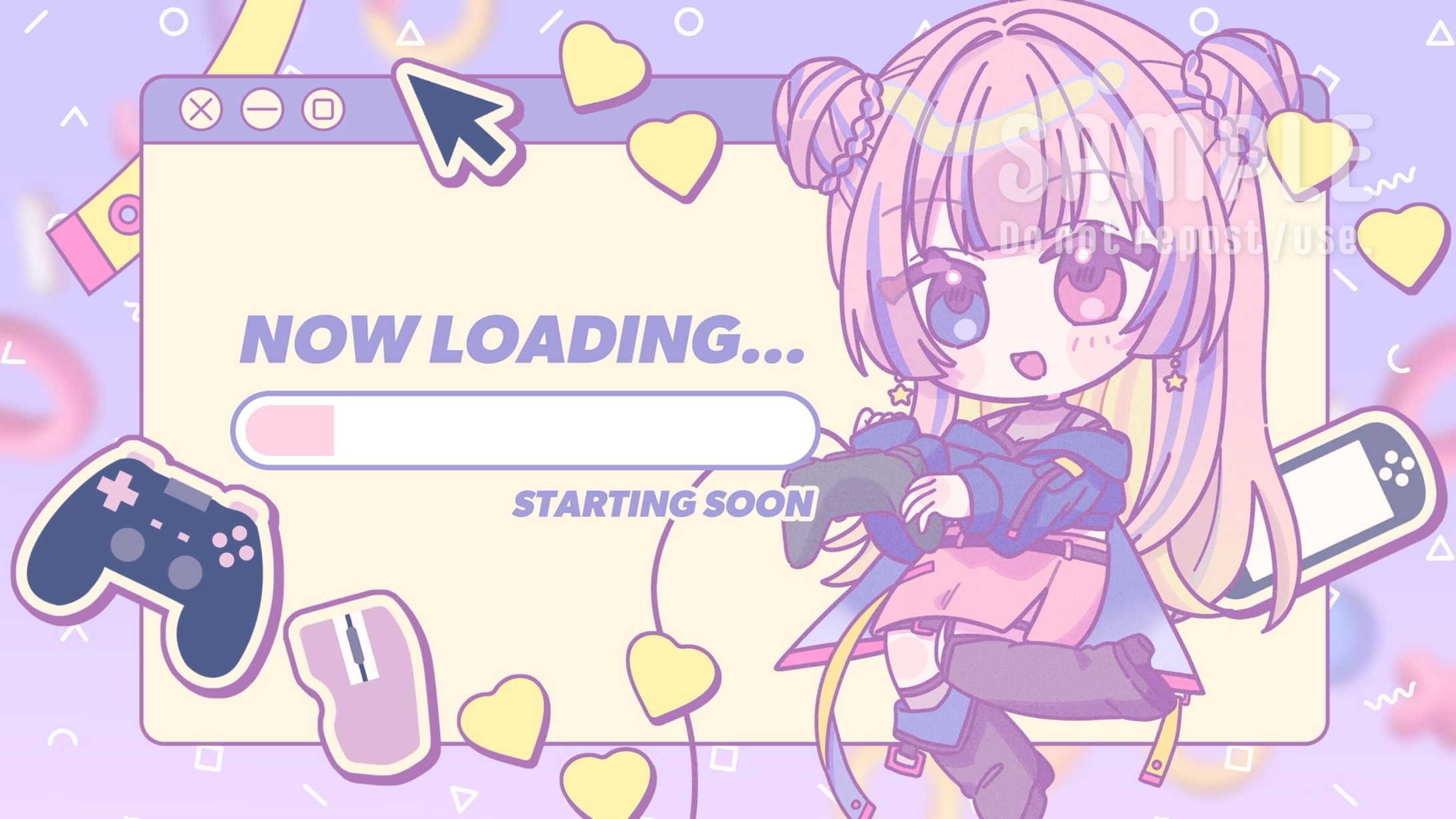 天手古まいる様 配信待機画面-1