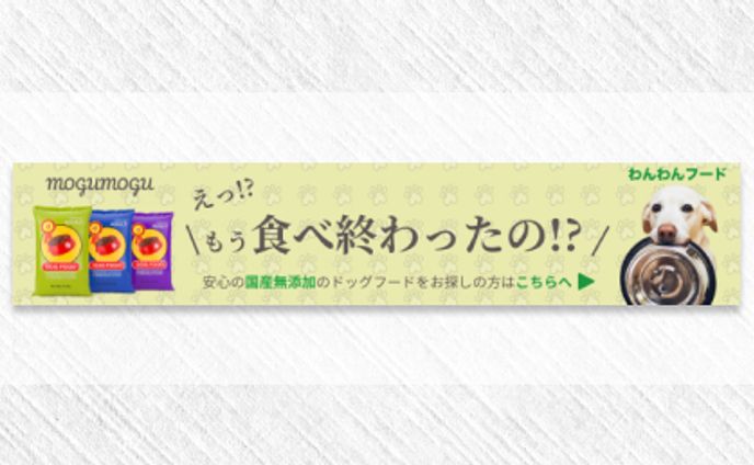 バナー　ドッグフード2