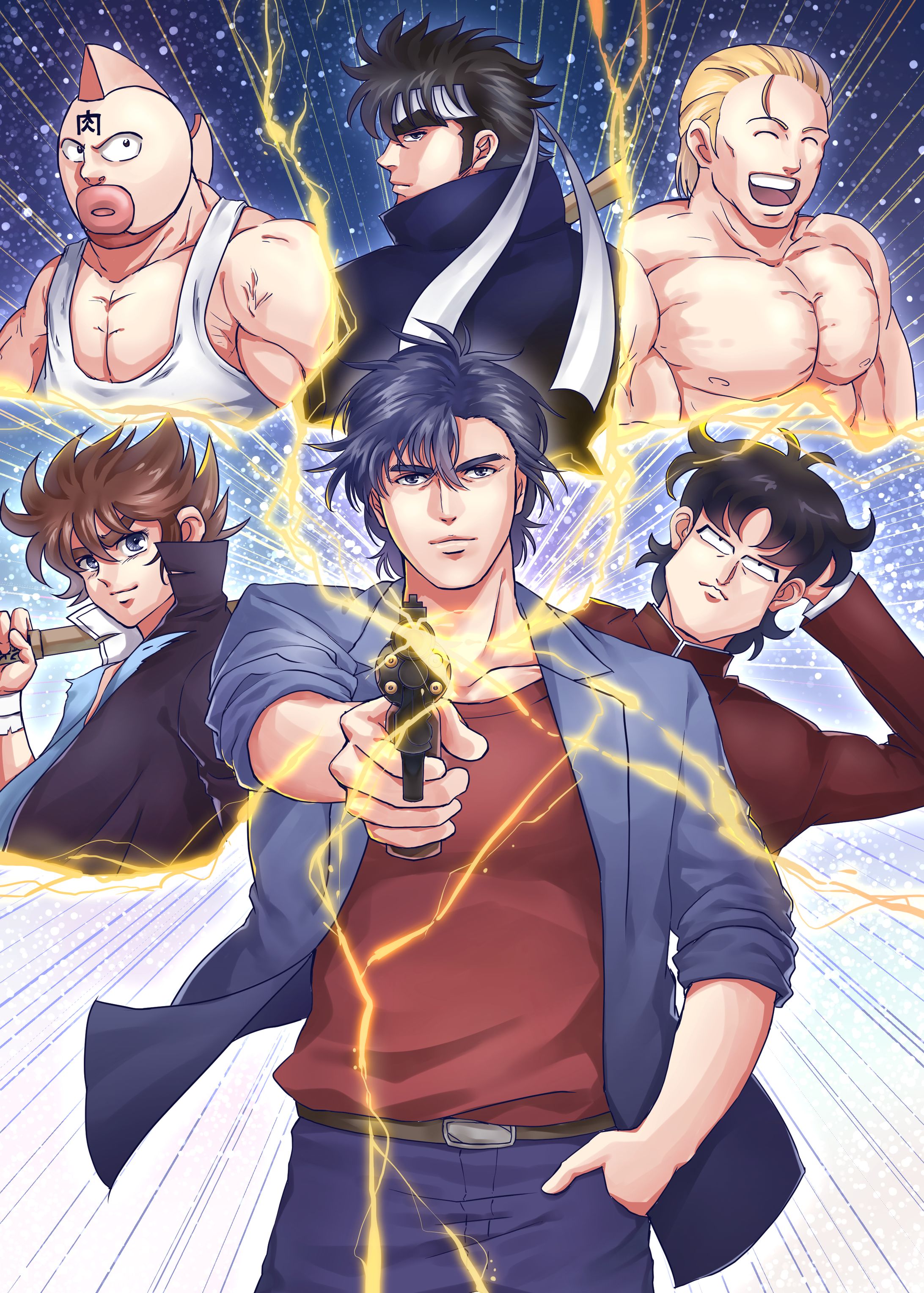 『Spring! ～80's PICK UP～』告知イラスト-1