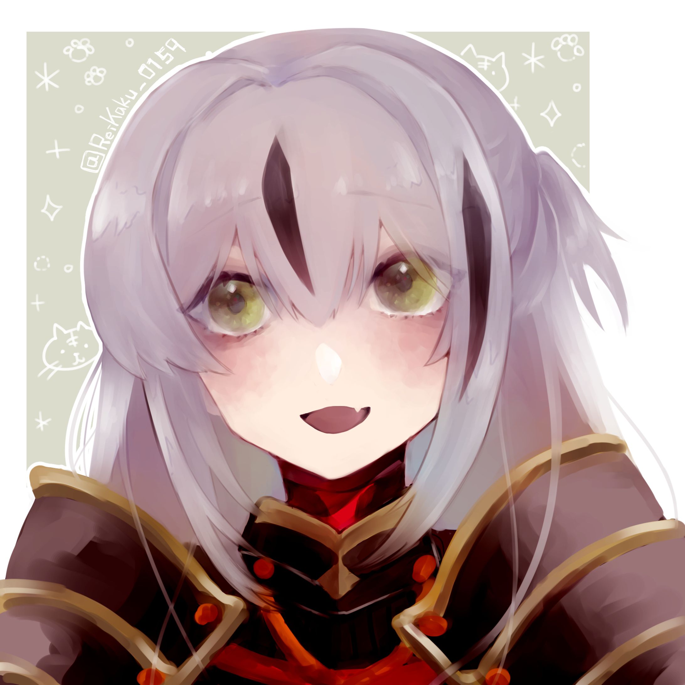 【FGO】厚塗り長尾景虎さん-1