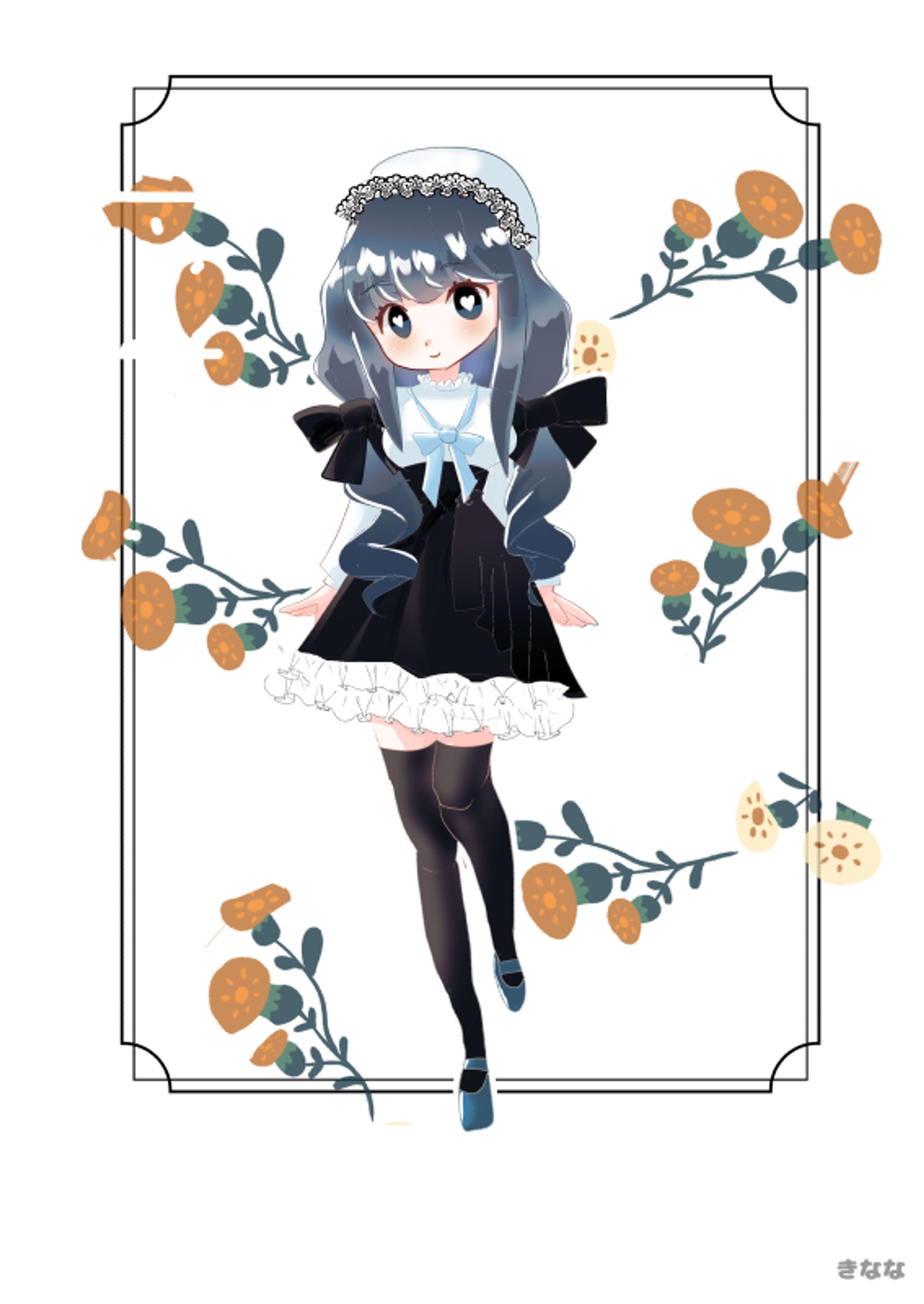 ロリ服の女の子（ボツ作品-1