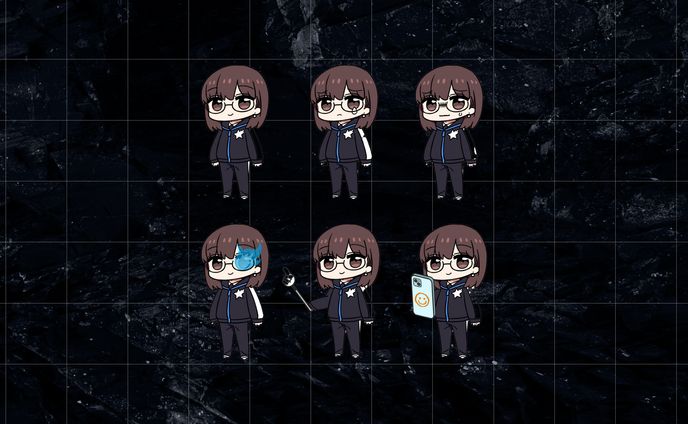 ブラック★ロックシューター FRAGMENちゅーぶ - LIVE 2D アバター