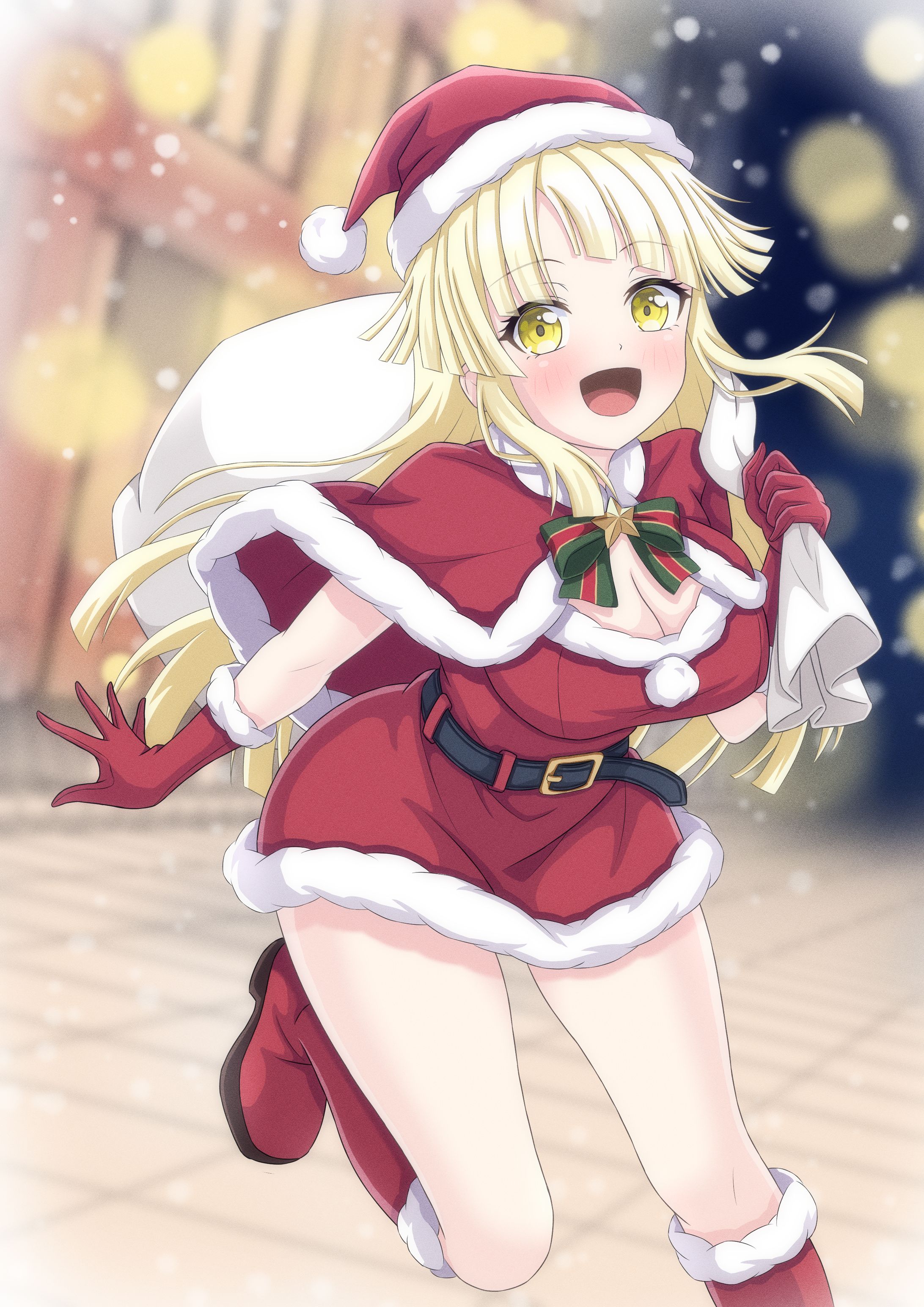 弦巻こころ（サンタ）-1