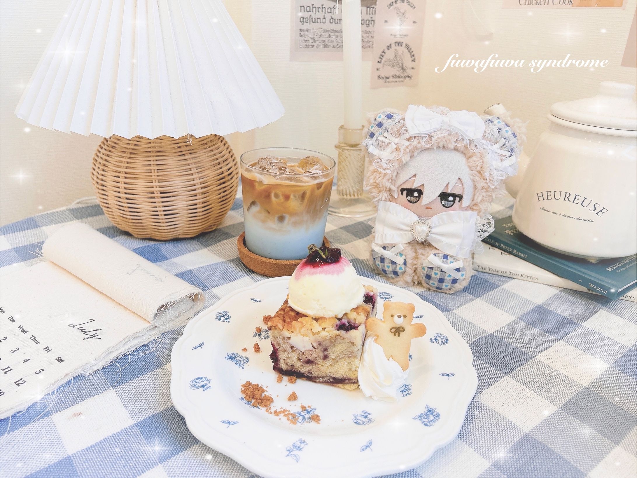 着画♡日常ぬい写真-1